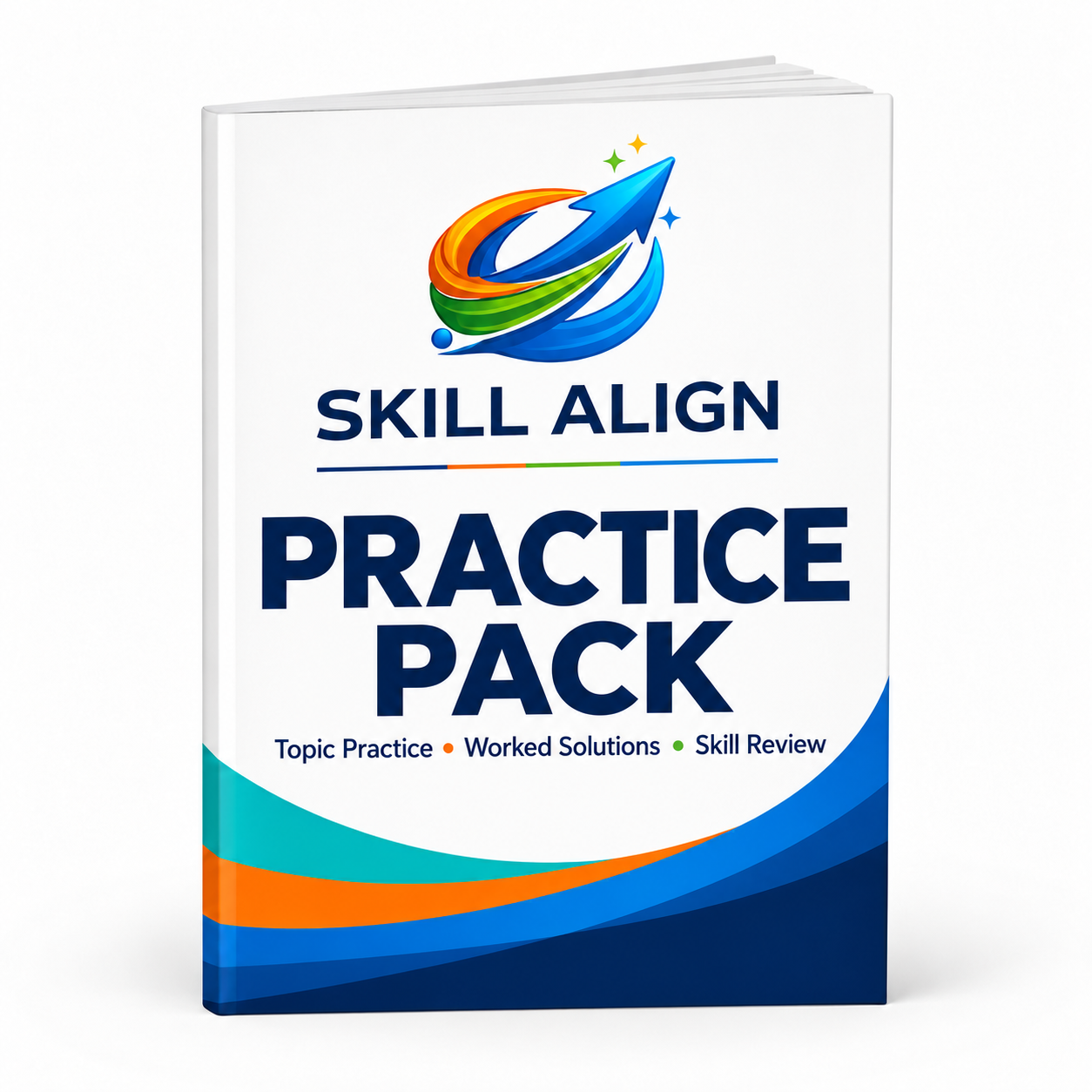 Skill Align Practice Pack with topic practice, worked solutions and skill review.